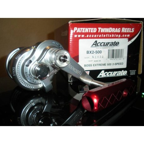 Accurate BX2-500 Boss Extreme 2-Speed Reel
